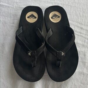 Roxy Black Flip-Flops